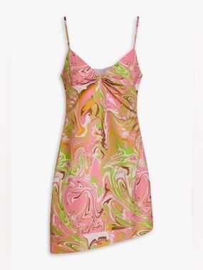 Maisie Wilen: Party Girl Asymmetric Mini Dress